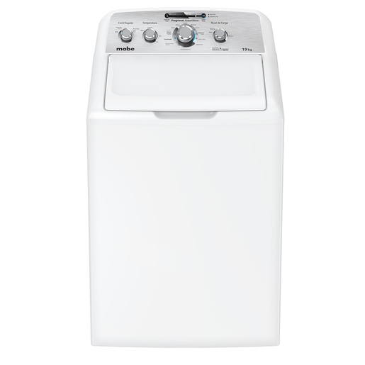 Lavadora Automática Aqua Saver Green  19 kg Blanca con Sanitizado Mabe - LMA79114CBAK0