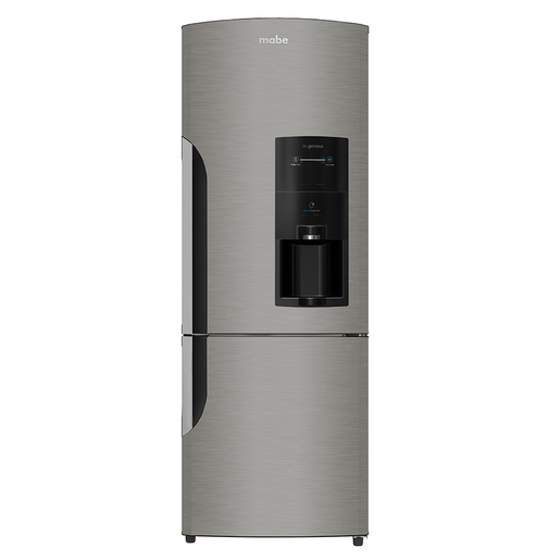 Refrigerador Bottom Freezer 400 L Inox Mate Mabe - RMB400IAMRM0