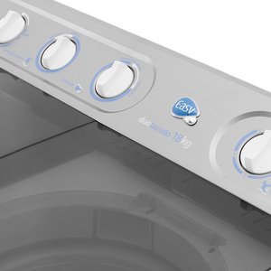 Lavadora semiautomática 18 kg Blanca Easy - LED1841B0