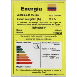 Refrigerador Automático 755 L Inoxidable GE Profile - PSMS5PGGFSS