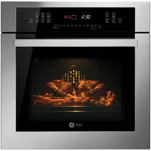 Horno de empotre a gas 60 cm Inoxidable GE Profile - HGP6065LWAI0