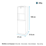 Despachador de agua Blanco GE - GXCFS7W
