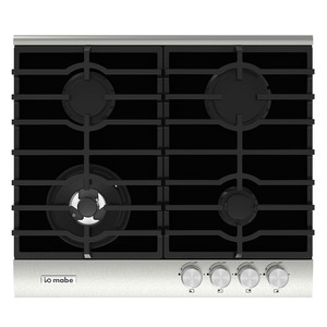 Parrilla empotrable a gas 60 cm vidrio espejo Io mabe-IO614GN0