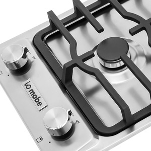 Parrilla empotrable a gas 30 cm inoxidable Io mabe-IO311DGI0