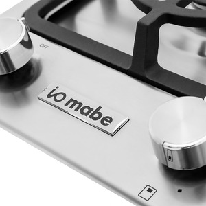 Parrilla empotrable a gas 30 cm inoxidable Io mabe-IO311DGI0