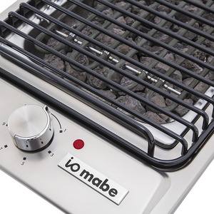 Parrilla empotrable eléctrica 30 cm inoxidable Io mabe-IO313DBBQI0