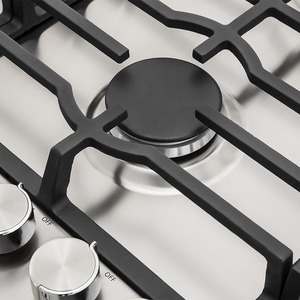 Parrilla empotrable a gas 90 cm inoxidable Io mabe-IO916I0