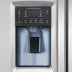 Refrigerador Automático 613 L Dúplex Acero Inoxidable Io Mabe - IOM23WHZGS