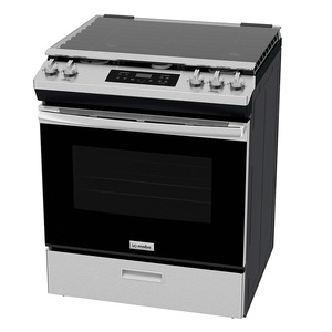 Estufa de Piso 76 cm Acero Inoxidable Io Mabe - IO7686SSC0