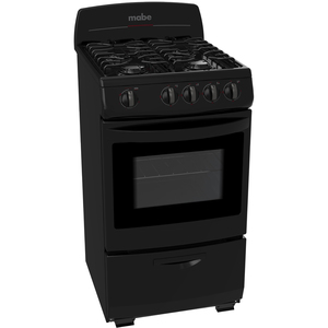 Estufa de piso 51 cm Negra Mabe - EM5107NN4