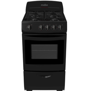 Estufa de piso 51 cm Negra Mabe - EM5107NN4