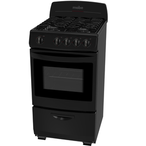 Estufa de piso 51 cm Negra Mabe - EM5107NN4