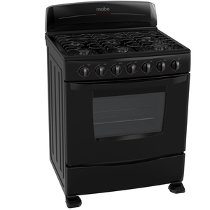 Estufa de piso 76 cm Negro Mabe - EM7600NN5