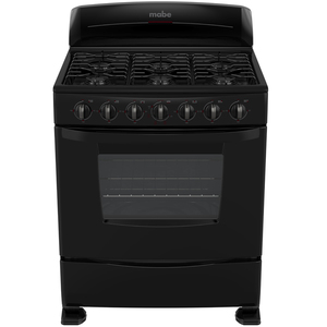 Estufa de piso 76 cm Negro Mabe - EM7600NN5