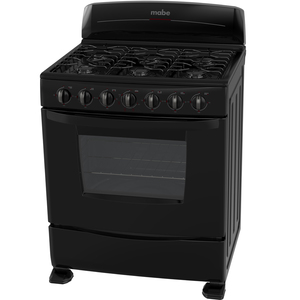Estufa de piso 76 cm Negro Mabe - EM7600NN5