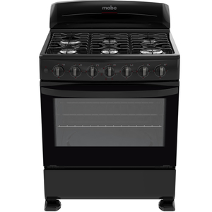 Estufa de piso 76 cm Negra Mabe - EM7652NN3