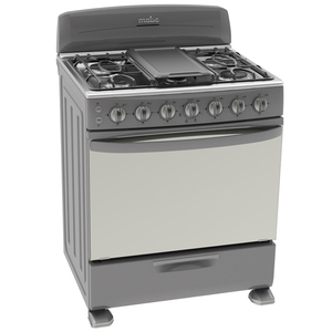 Estufa de piso 76 cm Silver Mabe - MA07667I3