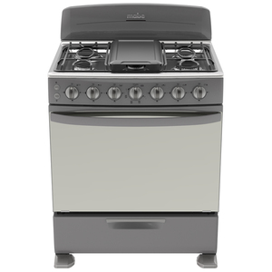 Estufa de piso 76 cm Silver Mabe - MA07667I3