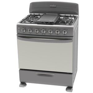 Estufa de piso 76 cm Silver Mabe - MA07667I3