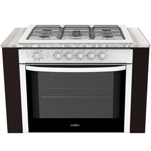 Estufa de empotre 80 cm Blanca Mabe - EMD8010BB1
