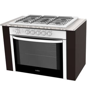 Estufa de empotre 80 cm Blanca Mabe - EMD8010BB1