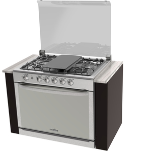 Estufa de piso 80 cm Inoxidable Mabe - XOC8080CI1