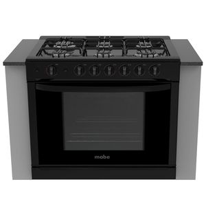 Estufa empotrable 80 cm Negra Mabe - EMC8013NN2