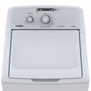 Lavadora Automática 16 Kg Blanca Mabe - LMA76102CBAB0