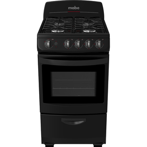 Estufa de piso 51 cm Negra Mabe - EM5138BAPN1