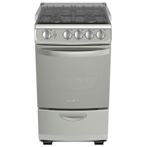 Estufa de piso 51 cm Plata Mercury Mabe - EM5150CFIS0