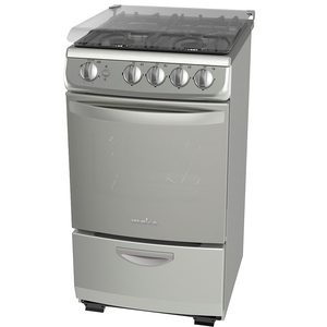 Estufa de piso 51 cm Plata Mercury Mabe - EM5150CFIS0