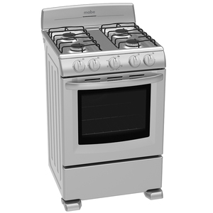 Estufa de piso 60 cm Plata Mercury Mabe - EM6022BAIS0