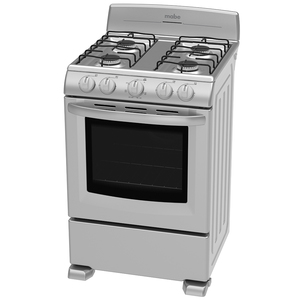 Estufa de piso 60 cm Plata Mercury Mabe - EM6022BAIS0