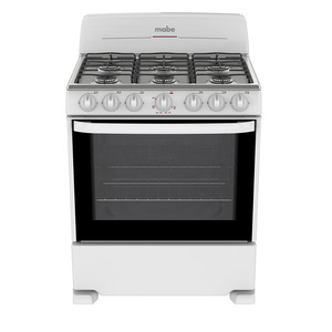 Estufa de gas 76 cm Blanca Mabe - WEM7631BAIB0