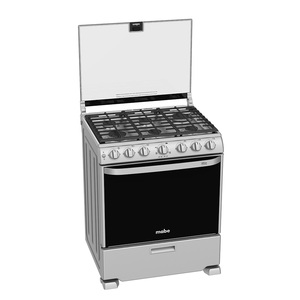 Estufa de Piso 76 cm Acero Inoxidable Mabe - EM7660CFIX1
