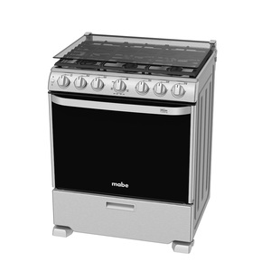 Estufa de Piso 76 cm Acero Inoxidable Mabe - EM7660CFIX1