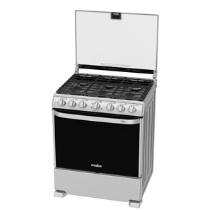 Estufa de Piso 76 cm Plata Mercury Mabe - EM7674CFIS1