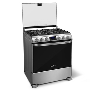 Estufa de Piso 76 cm Acero Inoxidable Mabe - EM7695CFIX0