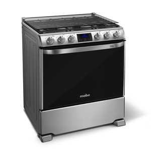 Estufa de Piso 76 cm Acero Inoxidable Mabe - EM7695CFIX0