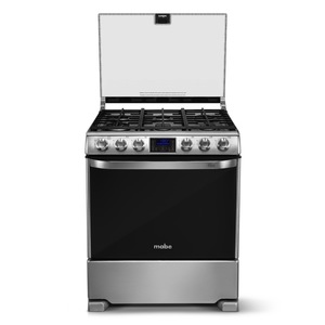 Estufa de Piso 76 cm Acero Inoxidable Mabe - EM7695CFIX0