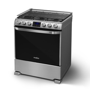 Estufa de Piso 76 cm Acero Inoxidable Mabe - EM7695CFIX0