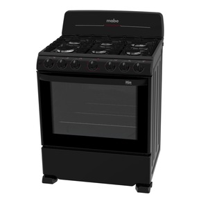 Estufa de Piso 76 cm Negra Mabe - CEM7640BAPN1