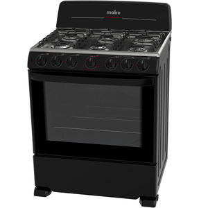 Estufa de piso 76 cm Negra Mabe - EM7645NAIN0