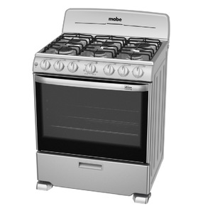 Estufa de Piso 76 cm Plata Mercury Mabe - EM7646BSIS1