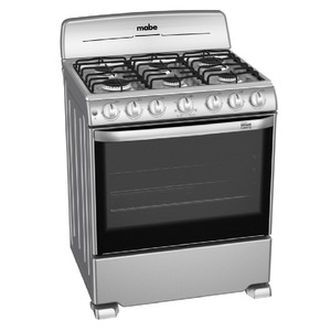 Estufa de Piso 76 cm Plata Mercury Mabe - CEM7641BSIS1