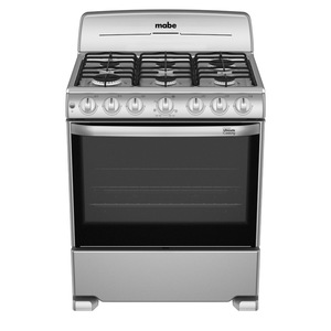 Estufa de Piso 76 cm Plata Mercury Mabe - CEM7641BSIS1