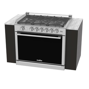 Estufa de Empotre 80 cm Acero Inoxidable Mabe - XOC80750CI0