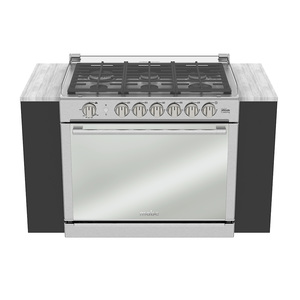 Estufa de Empotre 80 cm Acero Inoxidable Mabe - XOC80790CT1