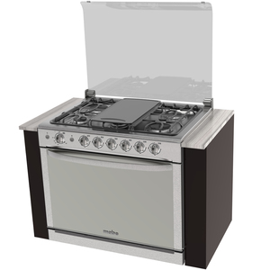 Estufa de empotre 80 cm Inoxidable Mabe - XOC8079CI3