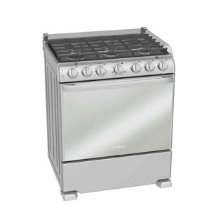 Estufa de gas 76 cm Acero Inoxidable Mabe - EM7662CFIX0